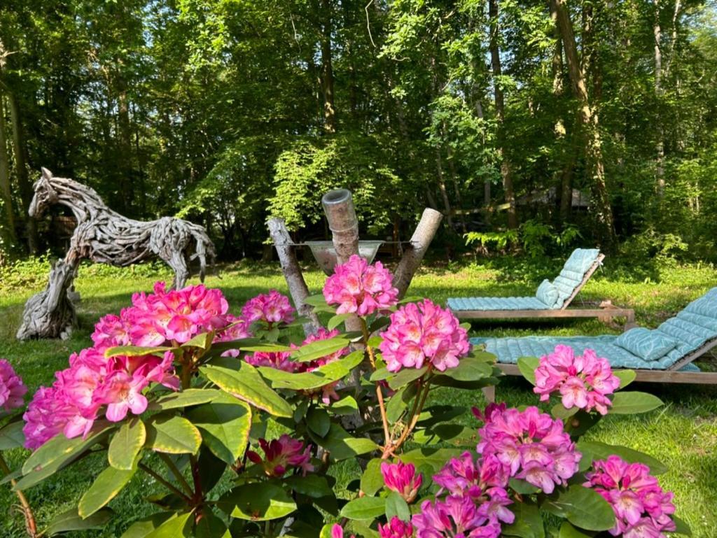 Gites Du Bois Des Perruches Saint-Vincent-des-Bois Zewnętrze zdjęcie